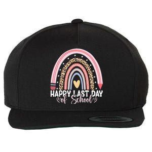 Happy Last Day Of School Hello Summer Teacher Student Wool Snapback Cap