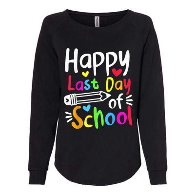 Happy Last Day Of School Students Wo Funny Summer Beak Womens California Wash Sweatshirt