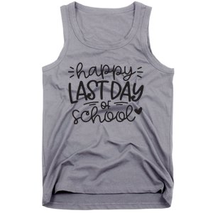 Happy Last Day Of School Teacher Student Graduation Tank Top