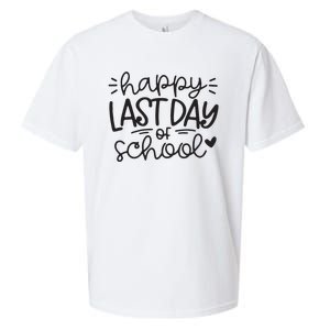 Happy Last Day Of School Teacher Student Graduation Sueded Cloud Jersey T-Shirt