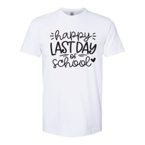 Happy Last Day Of School Teacher Student Graduation Softstyle CVC T-Shirt