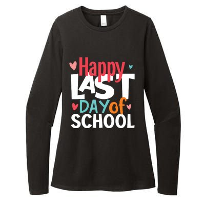 Happy Last Day Of School Teacher Student Graduation Womens CVC Long Sleeve Shirt