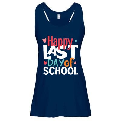 Happy Last Day Of School Teacher Student Graduation Ladies Essential Flowy Tank