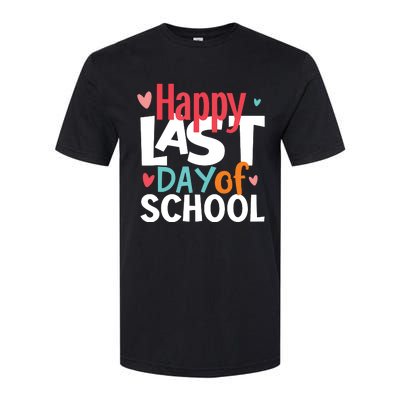 Happy Last Day Of School Teacher Student Graduation Softstyle® CVC T-Shirt