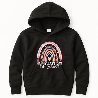 Happy Last Day Of School Hello Summer Teacher Student Kids Hoodie