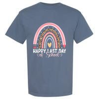 Happy Last Day Of School Hello Summer Teacher Student Garment-Dyed Heavyweight T-Shirt