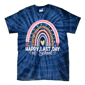 Happy Last Day Of School Hello Summer Teacher Student Tie-Dye T-Shirt