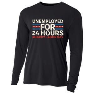 Happy Labor Day American Workers Flag Cooling Performance Long Sleeve Crew