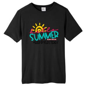 Happy Last Day Of School Teacher Student Graduation Tall Fusion ChromaSoft Performance T-Shirt