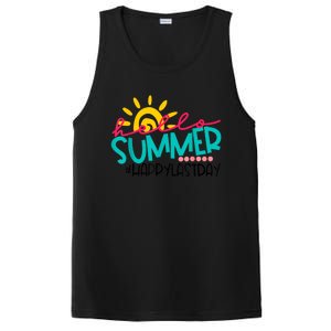 Happy Last Day Of School Teacher Student Graduation PosiCharge Competitor Tank