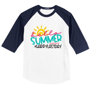 Happy Last Day Of School Teacher Student Graduation Baseball Sleeve Shirt