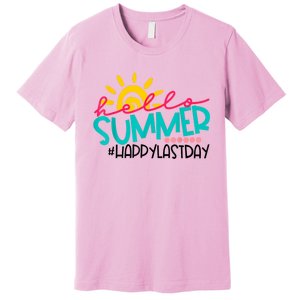 Happy Last Day Of School Teacher Student Graduation Premium T-Shirt