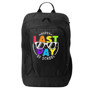 Happy Last Day Of School Teacher Student City Backpack