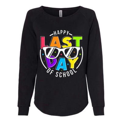 Happy Last Day Of School Teacher Student Womens California Wash Sweatshirt