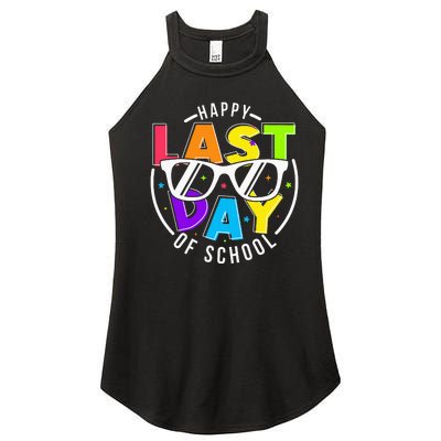 Happy Last Day Of School Teacher Student Women’s Perfect Tri Rocker Tank