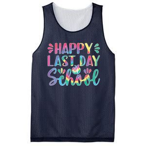 Happy Last Day Of School Shirts Teacher KidStudent Graduation Mesh Reversible Basketball Jersey Tank