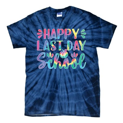 Happy Last Day Of School Shirts Teacher KidStudent Graduation Tie-Dye T-Shirt