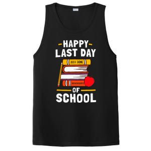 Happy Last Day Of School Teachers Students PosiCharge Competitor Tank