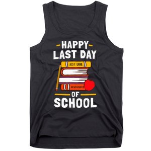 Happy Last Day Of School Teachers Students Tank Top