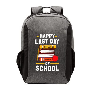 Happy Last Day Of School Teachers Students Vector Backpack