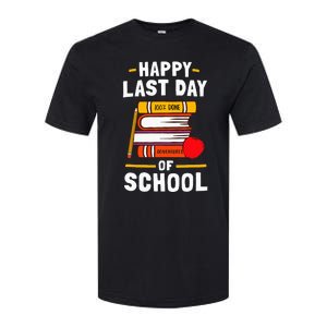 Happy Last Day Of School Teachers Students Softstyle CVC T-Shirt