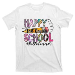 Happy Last Day Of School Hello Summer Teacher Student T-Shirt