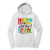 Happy Last Day Of School Hello Summer Teacher Student Women's Pullover Hoodie