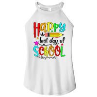 Happy Last Day Of School Hello Summer Teacher Student Women's Perfect Tri Rocker Tank