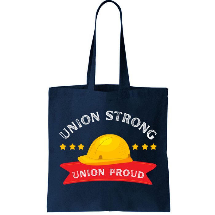 Happy Labor Day Design Union Worker Tote Bag