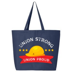 Happy Labor Day Design Union Worker 25L Jumbo Tote