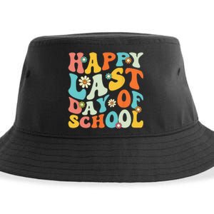 Happy Last Day Of School Teacher Graduation Last Day Sustainable Bucket Hat