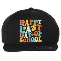 Happy Last Day Of School Teacher Graduation Last Day Wool Snapback Cap