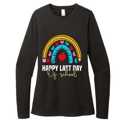 Happy Last Day of School Teacher Student Graduation Womens CVC Long Sleeve Shirt