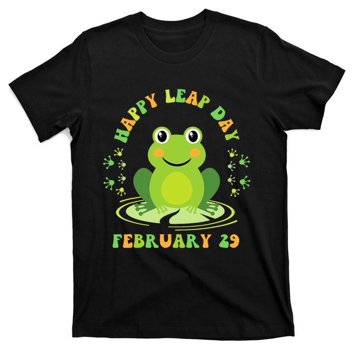 Happy Leap Day February 29 Leapling Leap Year T-Shirt