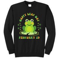 Happy Leap Day February 29 Leapling Leap Year Tall Sweatshirt