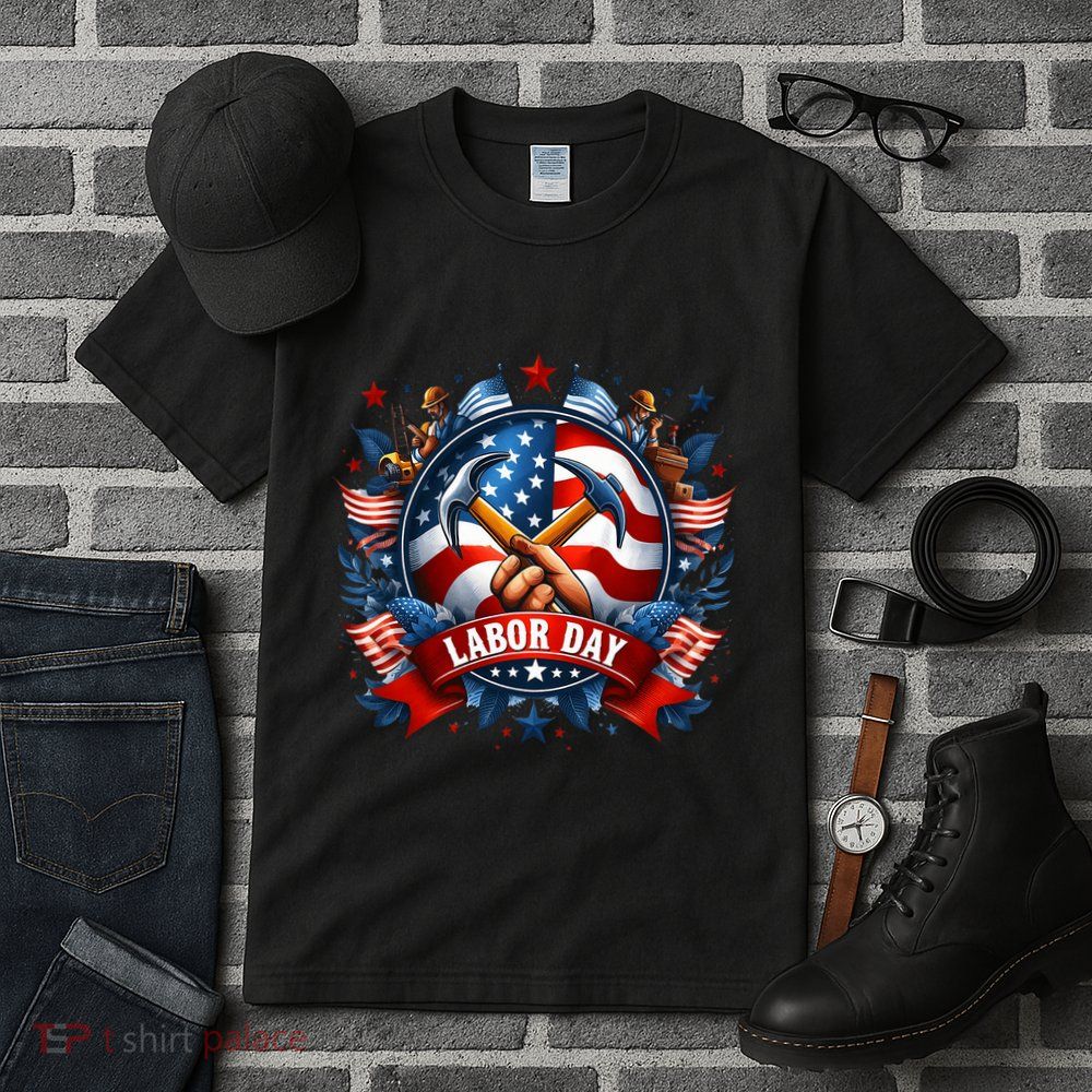 Happy Labor Day Patriot Happy Labor Day Tall T-Shirt