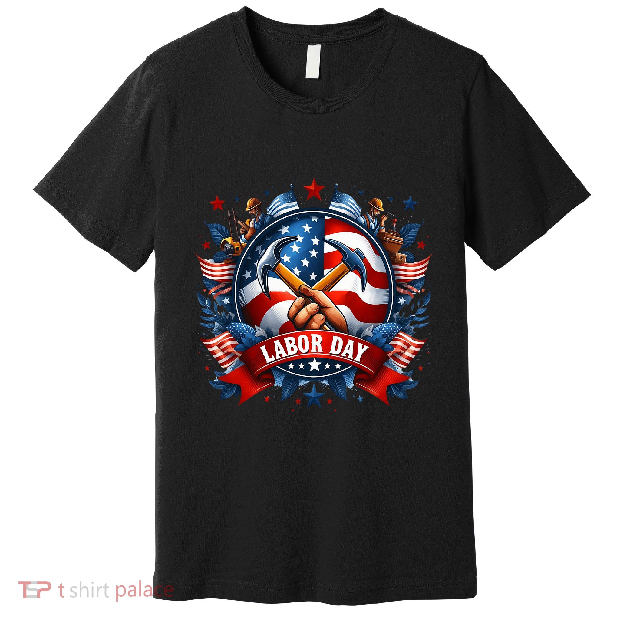 Happy Labor Day Patriot Happy Labor Day Premium T-Shirt