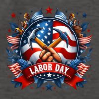 Happy Labor Day Patriot Happy Labor Day Vector Backpack