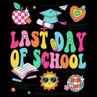 Happy Last Day Of School Teacher Girl Grad Hello Summer Drawstring Bag