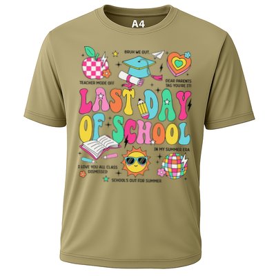 Happy Last Day Of School Teacher Girl Grad Hello Summer Performance Shirt