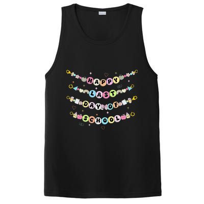 Happy Last Day Of School Friendship Bracelets Teacher PosiCharge Competitor Tank