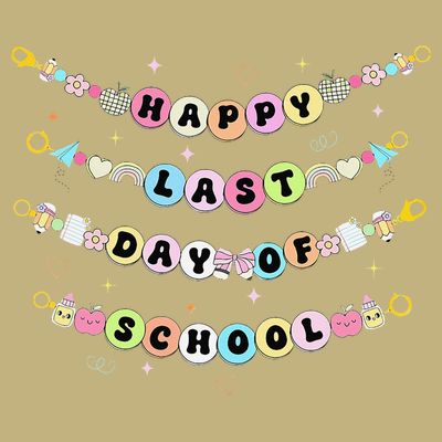 Happy Last Day Of School Friendship Bracelets Teacher T-Shirt