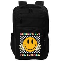 Hippie Last Day Of School Schools Out For Summer Teacher Impact Tech Backpack