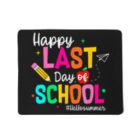 Happy Last Day of School Graduation Teacher Student Mousepad