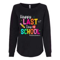 Happy Last Day of School Graduation Teacher Student Womens California Wash Sweatshirt