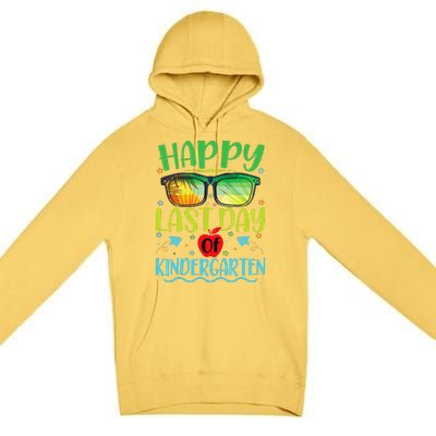 Happy Last Day Of Kindergarten Teacher Student Summer Premium Pullover Hoodie