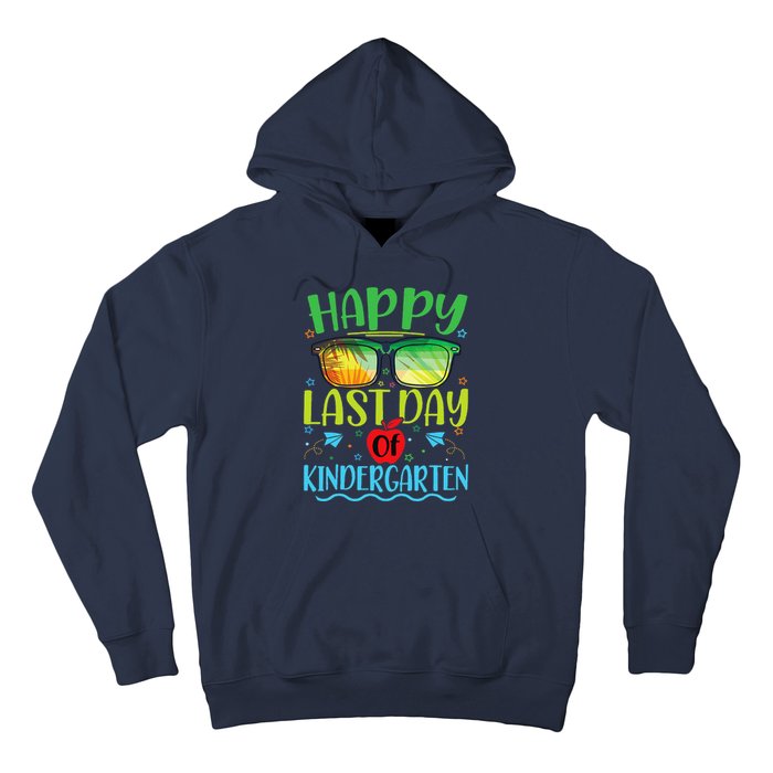 Happy Last Day Of Kindergarten Teacher Student Summer Hoodie