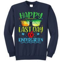 Happy Last Day Of Kindergarten Teacher Student Summer Sweatshirt