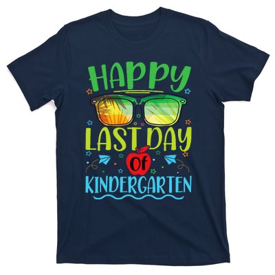 Happy Last Day Of Kindergarten Teacher Student Summer T-Shirt