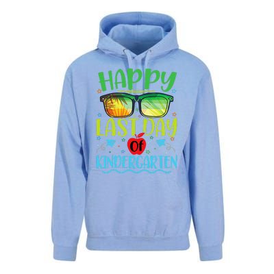 Happy Last Day Of Kindergarten Teacher Student Summer Unisex Surf Hoodie